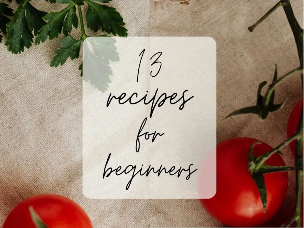 Photo of Selection of 13 easy recipes for beginners!