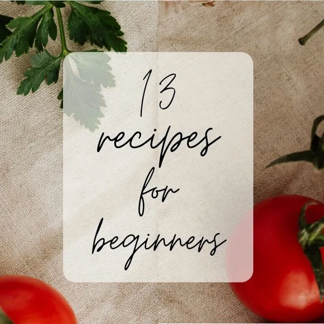 Photo of Selection of 13 easy recipes for beginners!