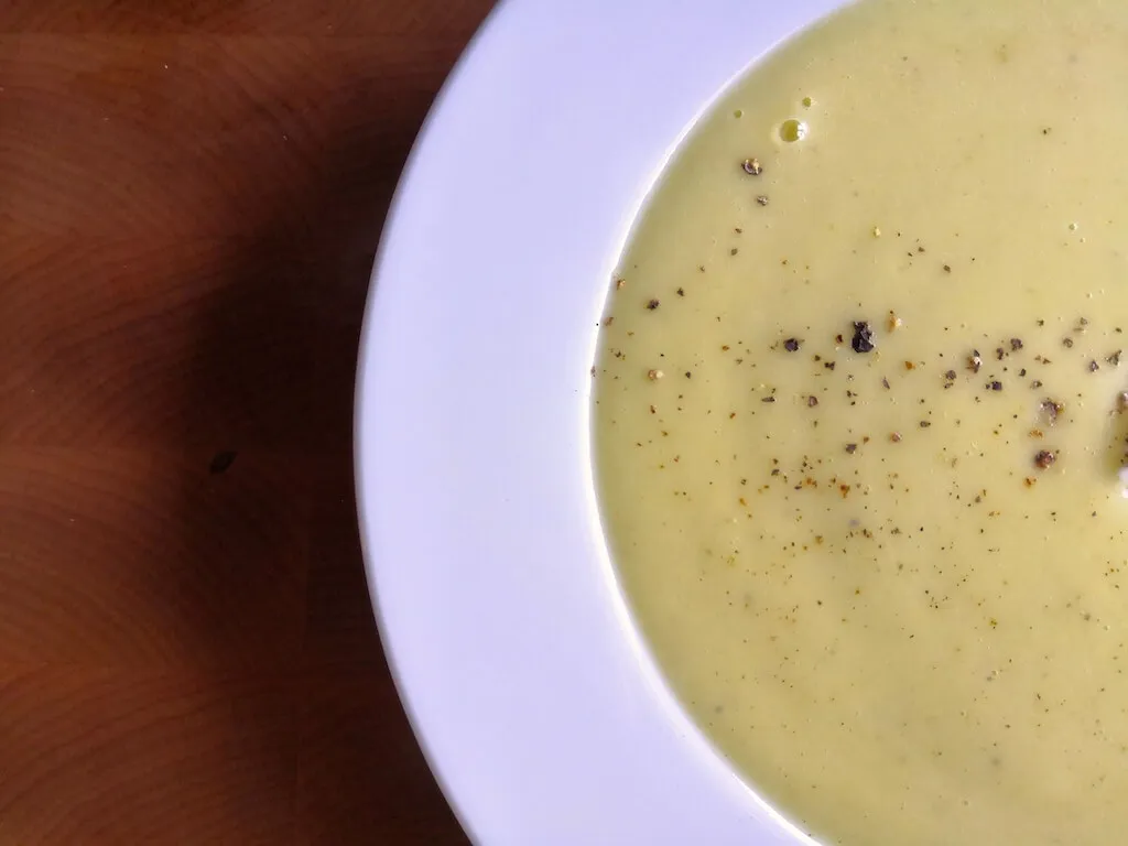 Photo of Celery soup with potatoes and milk