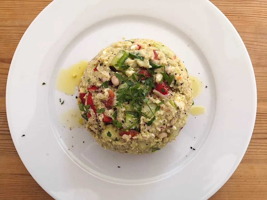 Photo of Quick couscous salad that works with bulgur