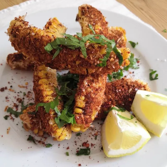 Photo of Delicious Mexican elote corn ribs