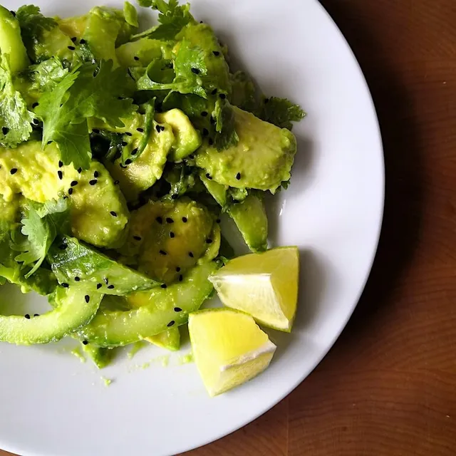 Photo of Great avocado & cucumber salad for a brunch