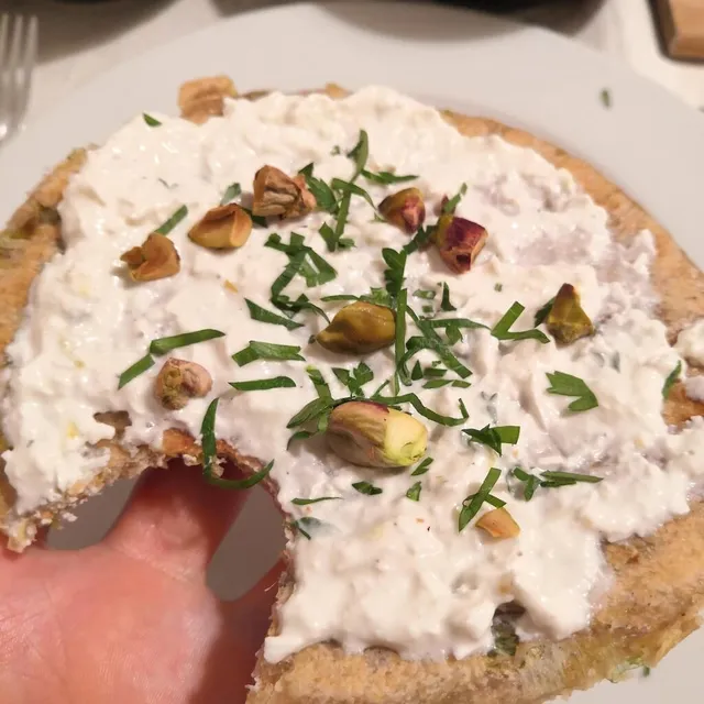 Photo of Flatbreads with lemon thyme ricotta