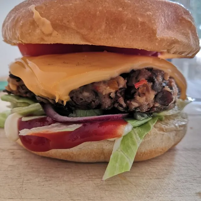 Photo of Vegetarian Black bean burgers