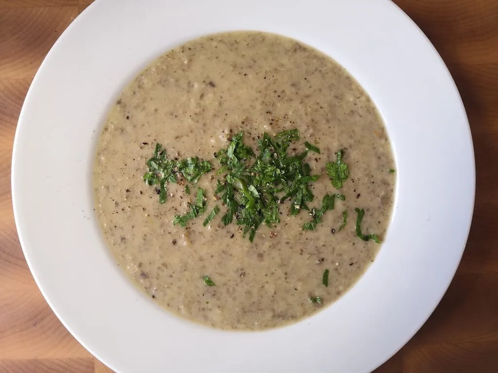 Photo of Simple and fast mushroom soup