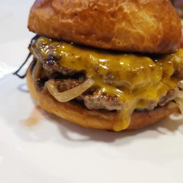 Photo of Oklahoma fried onion smashburger
