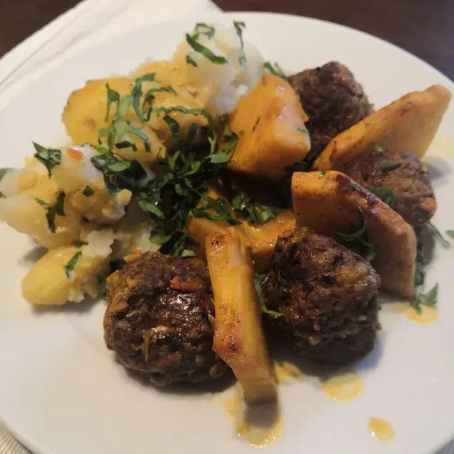 Photo of Beef meatballs with lemon and celeriac
