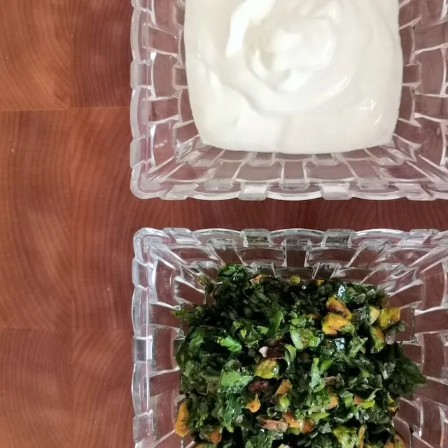 Photo of Perfect pistachio and cardamom salsa