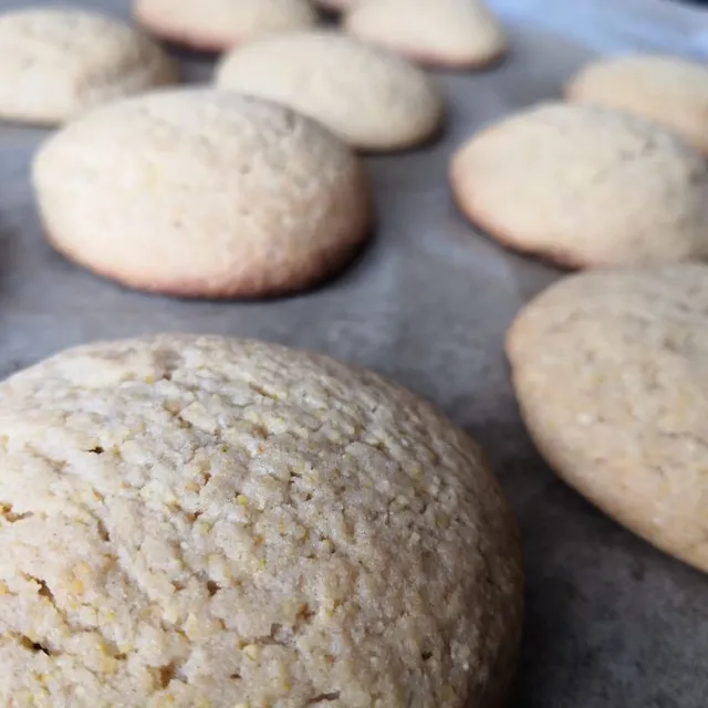 Photo of Polenta cookies to use up your polenta