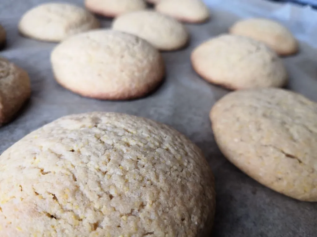 Photo of Polenta cookies to use up your polenta