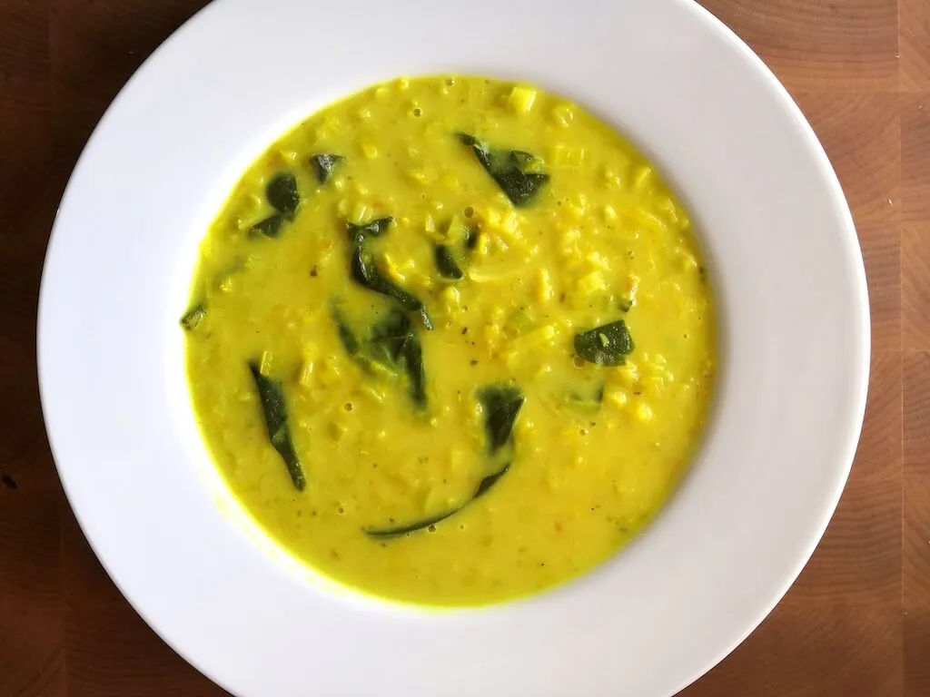Photo of Simple and fast red lentil and coconut soup