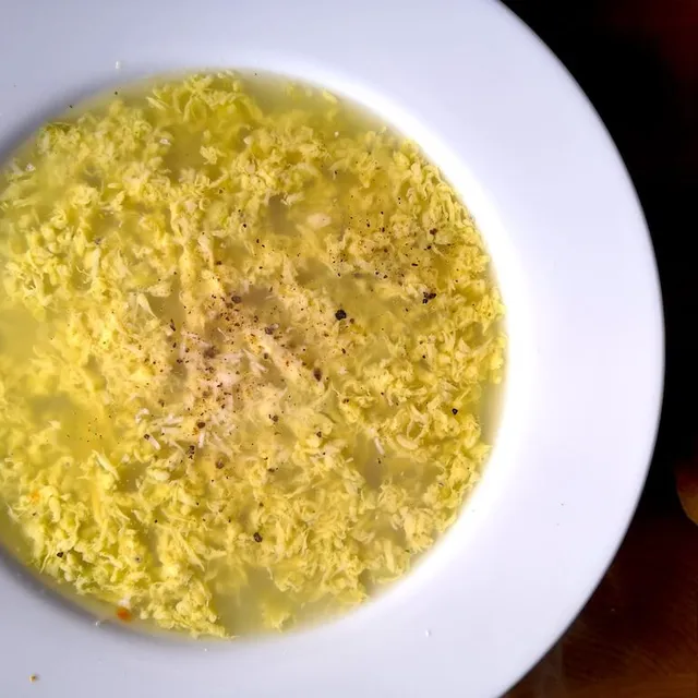 Photo of Extremely simple and fast Roman Egg Drop Soup
